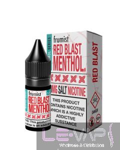 Red Blast Menthol Nic Salt e liquid By Frumist