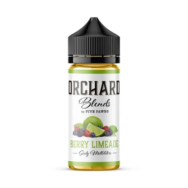 Orchard Blends By Five Pawns Berry Limeade-50ml Bottle + Free Nic Shot -0 Orchard Blends By Five Pawns Berry Limeade-50ml Bottle + Free Nic Shot -0